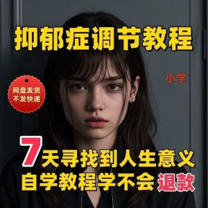 【抑郁症调节】2025视频教程新手自学零基础精通教学课程高考-筠熙虚拟仓
