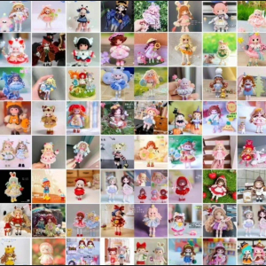精品隐藏800+款精品微钩隐藏人偶图解全店图解部分带视频打包价-筠熙虚拟仓