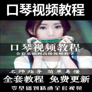 口琴自学教程视频零基础初学者入门到专业十孔24孔教学-筠熙虚拟仓