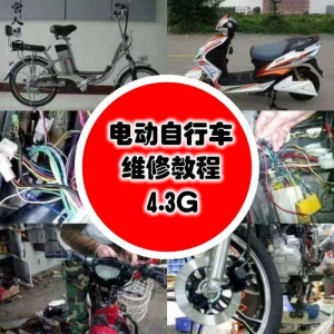 学电动车维修技术电动自行车维修技术电瓶修复技巧视频教程教学-筠熙虚拟仓